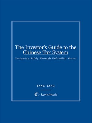 cover image of The Investor's Guide to the Chinese Tax System
